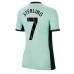 Chelsea Raheem Sterling #7 Voetbalkleding Derde Shirt Dames 2023-24 Korte Mouwen